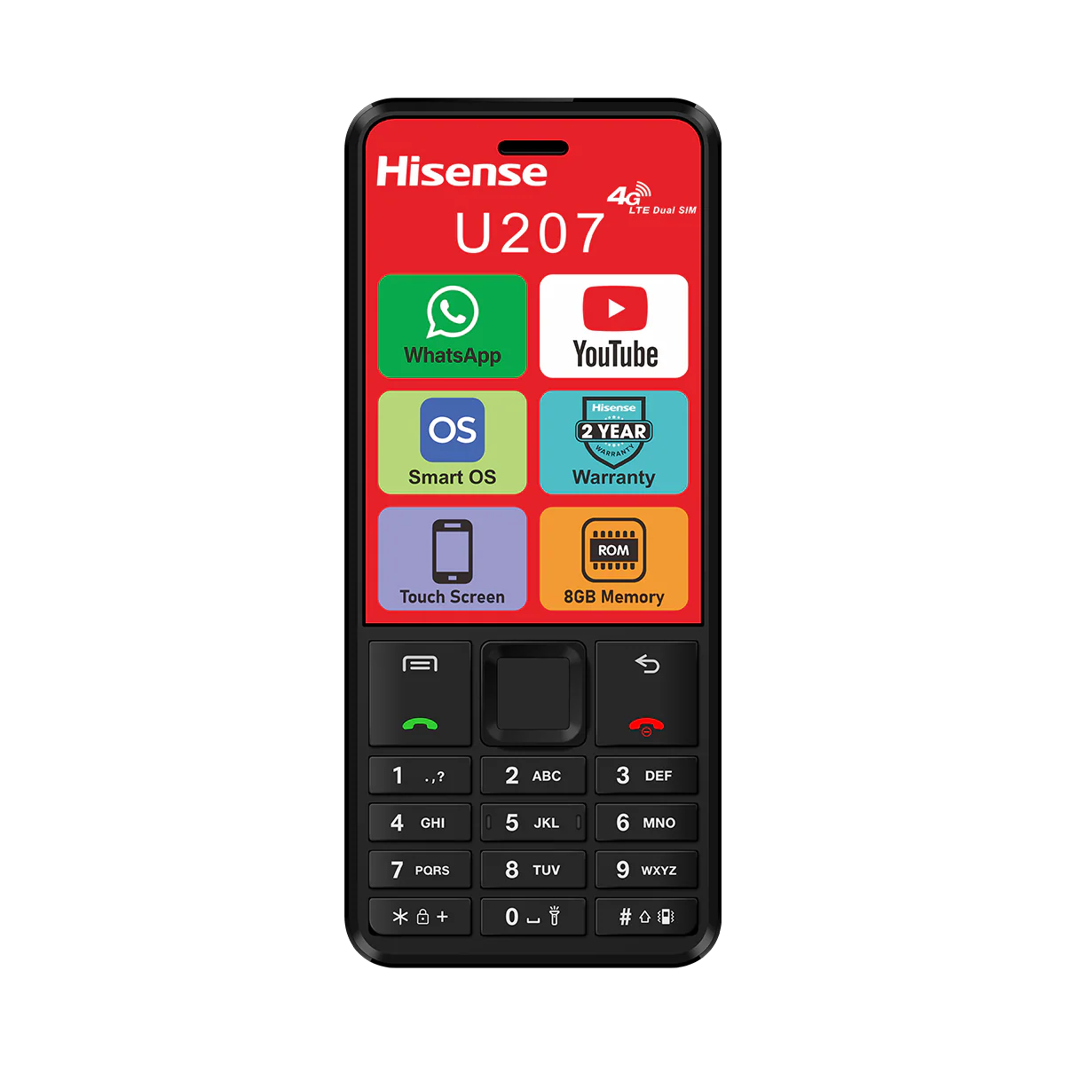 Hisense U207 Dual Sim